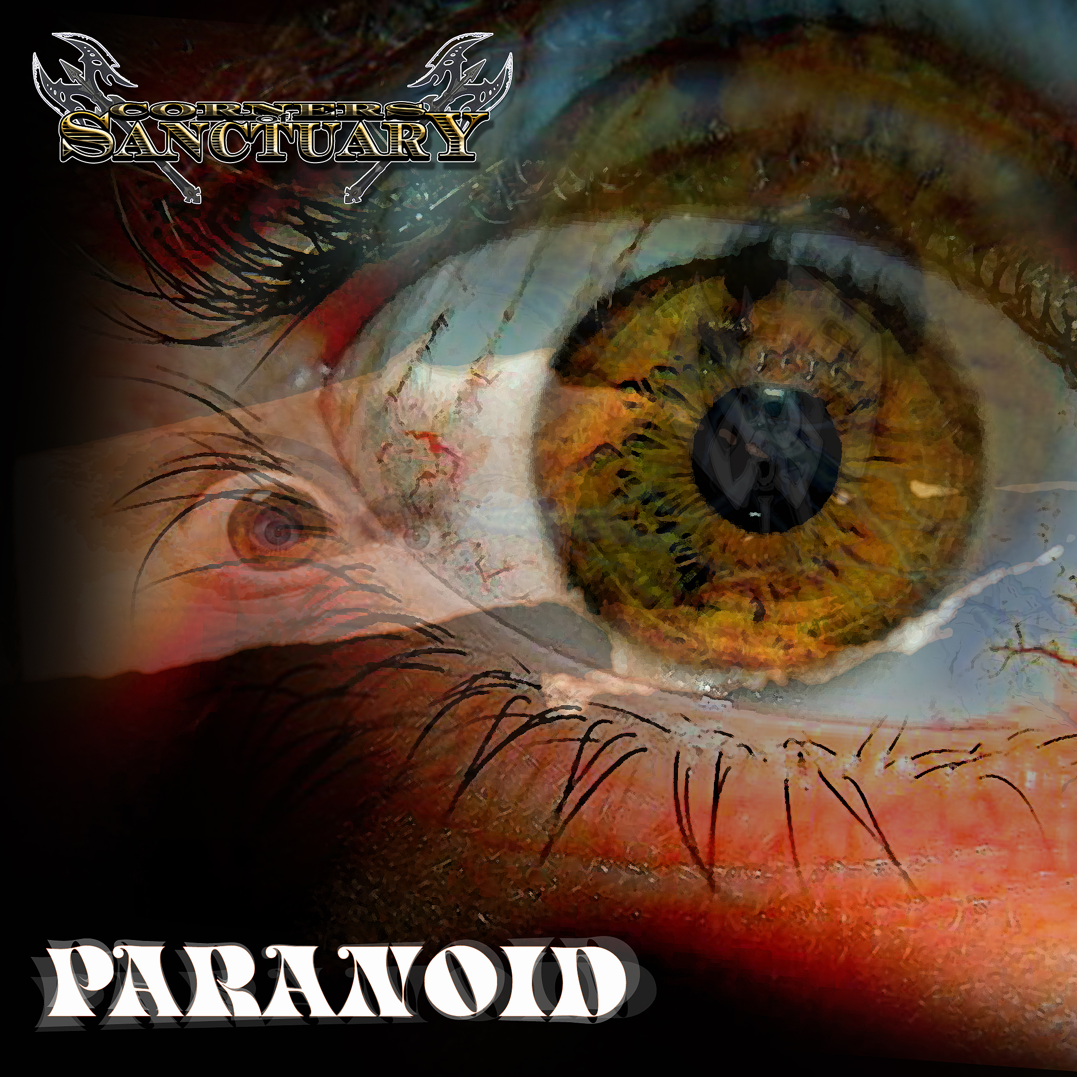 Corners of Sanctuary Paranoid single artwork Final